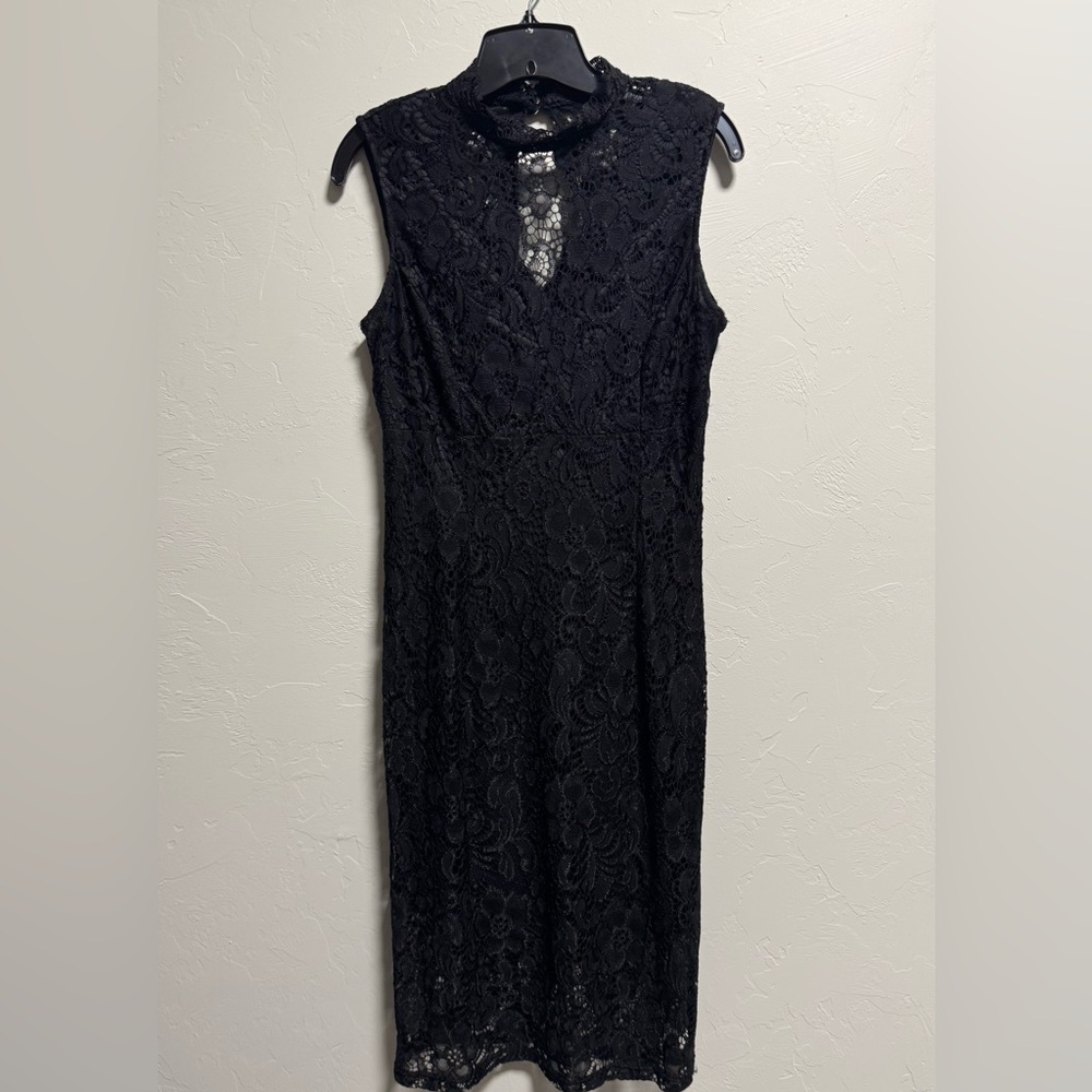 Black lace dress Size 12